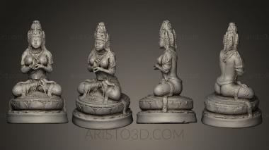 Indian sculptures (STKI_0028) 3D model for CNC machine